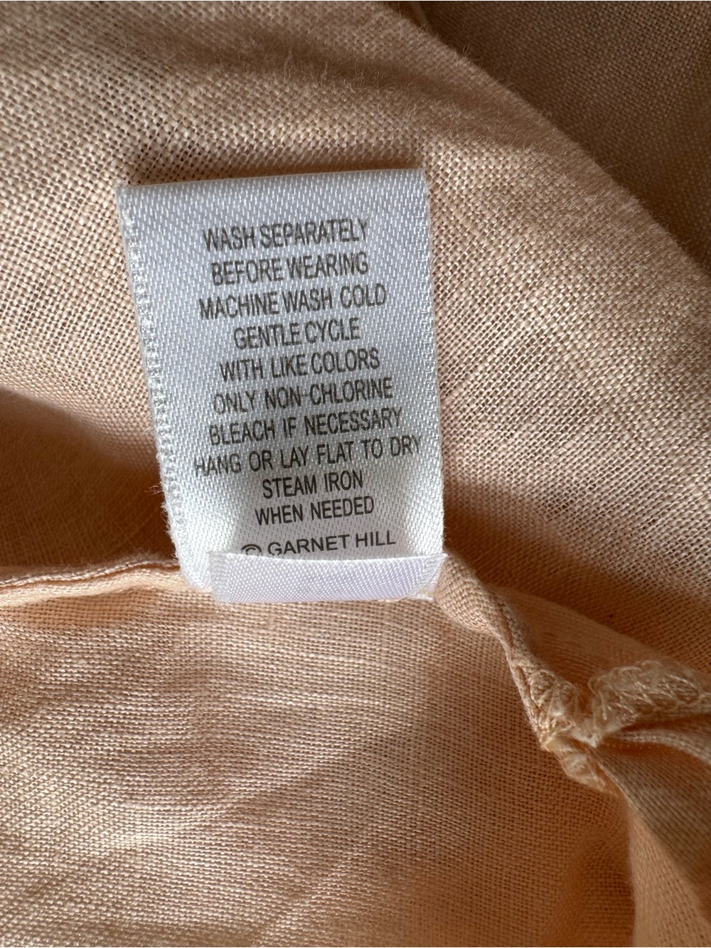 Garnet Hill Pink Spaghetti-Strap V-Neck Camisole - Picture 6 of 6